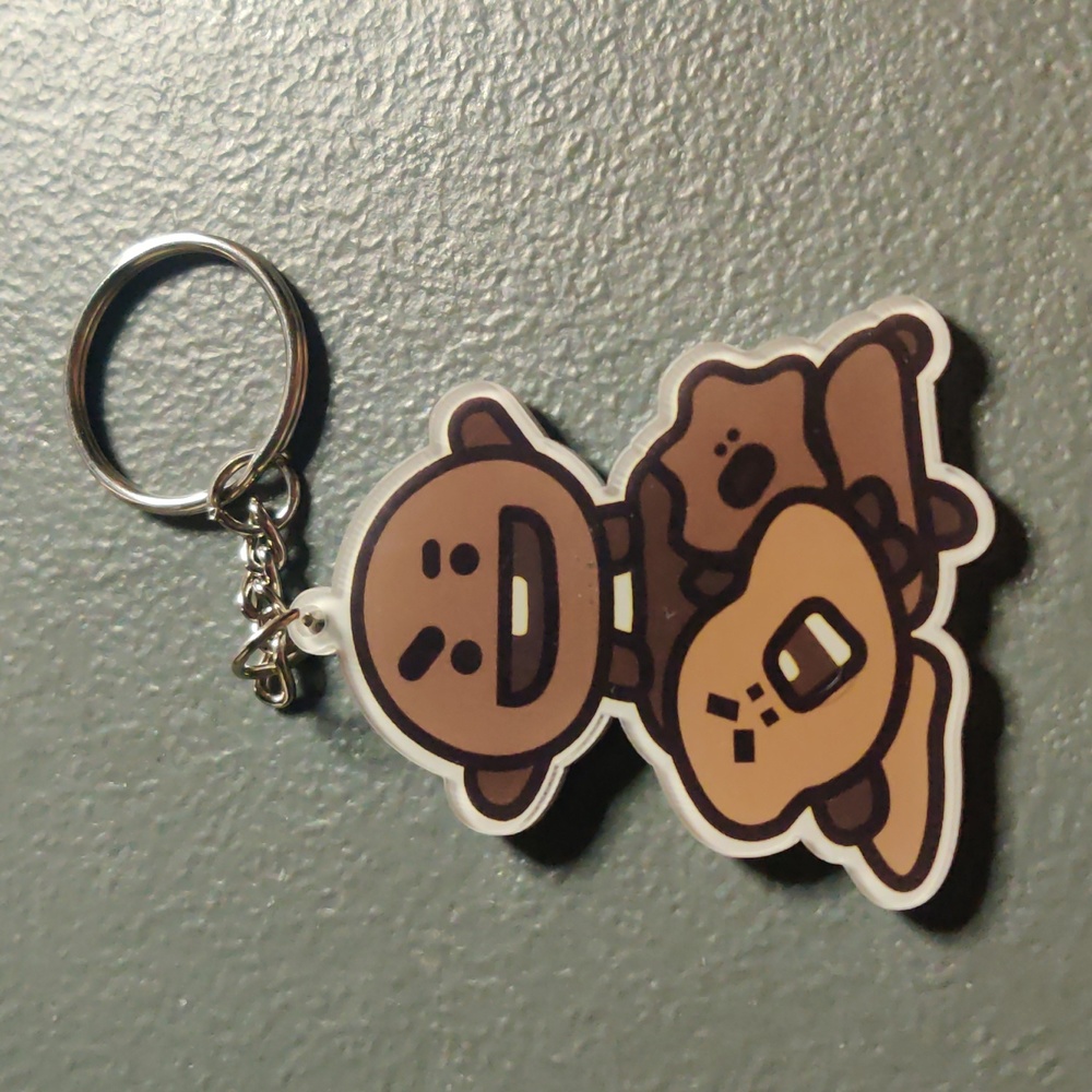 Bt21 shooky keychain